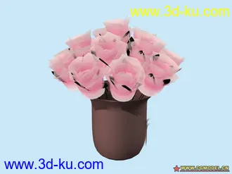 3D打印模型植物的图片