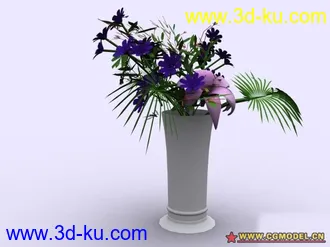 3D打印模型植物的图片