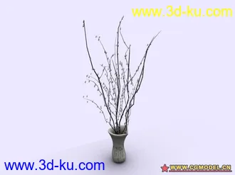 3D打印模型植物的图片