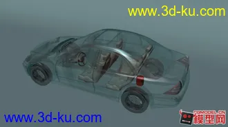 3D打印模型透明车体的图片