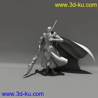 3D打印模型关羽 关；老爷的图片