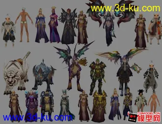 剑灵坐骑 剑灵整套模型 剑灵合集 下载的图片