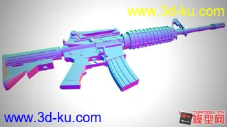 3D打印模型M4a1的图片