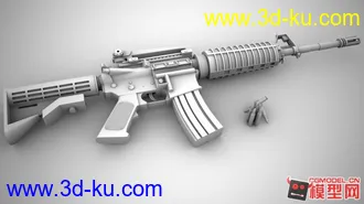 3D打印模型M4a1的图片