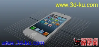 3D打印模型苹果5的图片