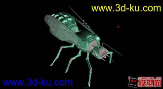 3D打印模型机械昆虫一只的图片