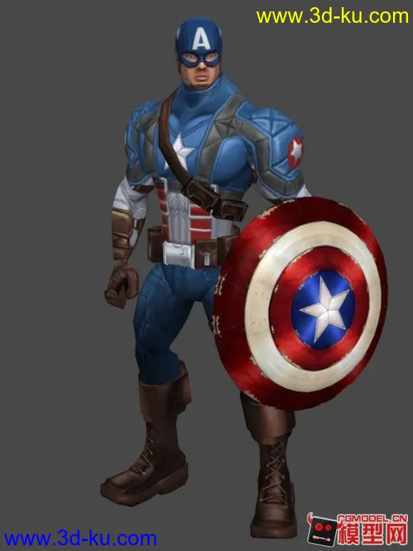 美国英雄人物模型下载的图片24