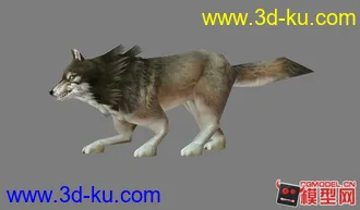 3D打印模型魔兽世界 狼的图片