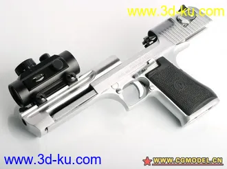 3D打印模型CGtalk手枪精模-4颗星评价的图片