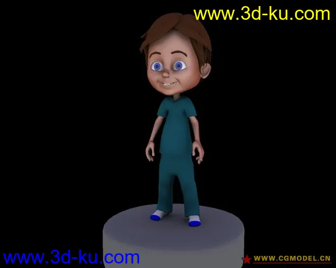 3d toon model模型的图片1