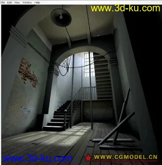 3D打印模型国外MAYA教程灯光测试场景第二辑的图片