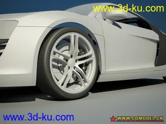 3D打印模型奥迪R8-精模的图片