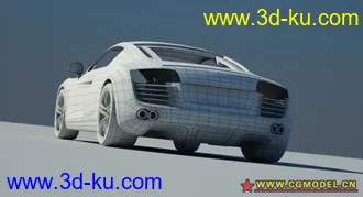 3D打印模型奥迪R8-精模的图片