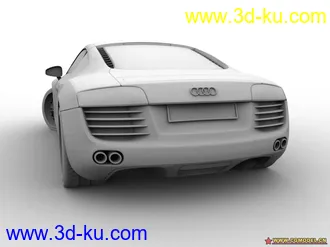 3D打印模型奥迪R8-精模的图片