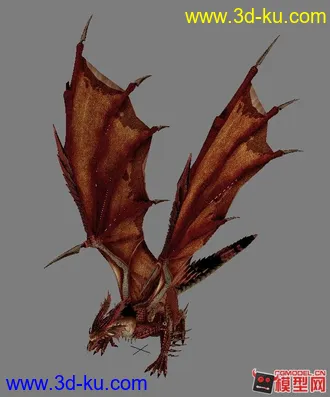 洛奇英雄传三条巨龙模型下载的图片