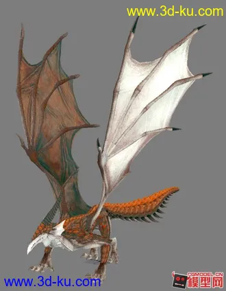 洛奇英雄传三条巨龙模型下载的图片