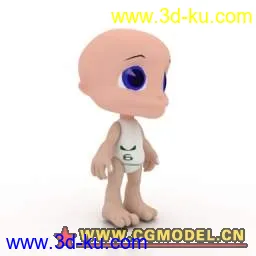 一个卡通模型(II)的图片