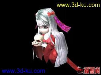 Q版女巫模型的图片