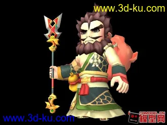 Q版猛將模型的图片