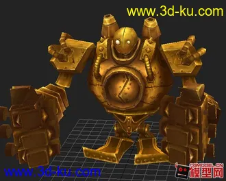3D打印模型lol机器人  多贴图的图片