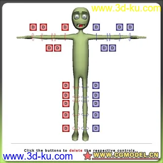 分享动画初学者的绑定模型的图片
