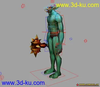 分享动画初学者的绑定模型的图片