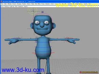 分享动画初学者的绑定模型的图片