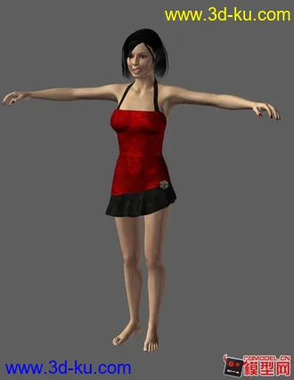 3D打印模型3d女人的图片