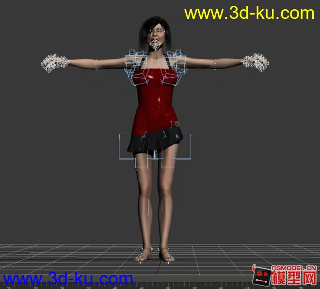 3d女人模型的图片2