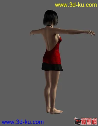 3D打印模型3d女人的图片