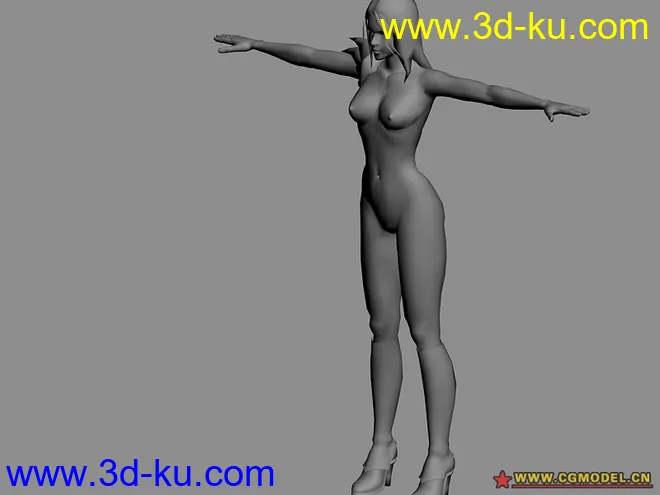 一个体型比较标准的女人模型的图片2