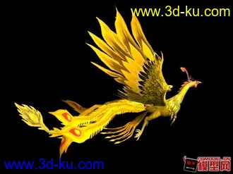 3D打印模型朱雀的图片