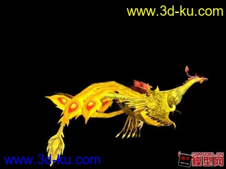 3D打印模型朱雀的图片