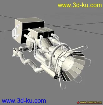 3D打印模型引擎的图片