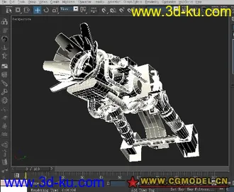 3D打印模型引擎的图片