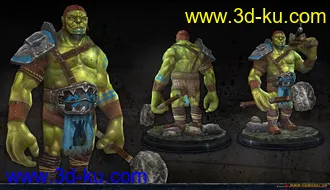 3D打印模型怪物的图片