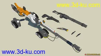 3D打印模型EVA中的武器的图片