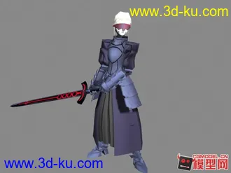 3D打印模型fate/stay night |unlimited code   **saber 黑化saber 吉尔伽美什 红A等等等**的图片