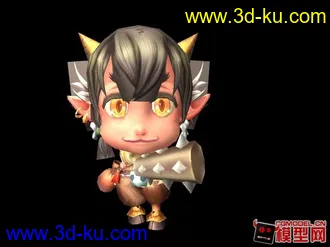 Q版精靈模型的图片