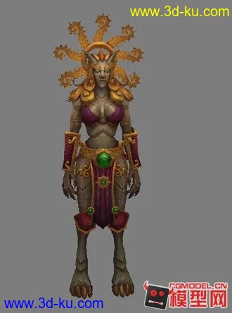 魔兽世界（WOW）5.2雷电王座BOSS合集 超赞的一套模型的图片