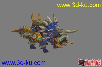 魔兽世界（WOW）5.2雷电王座BOSS合集 超赞的一套模型的图片