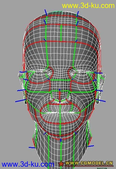 nurbsHead模型的图片3