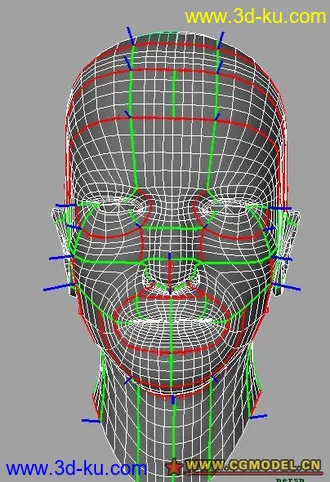 3D打印模型nurbsHead的图片