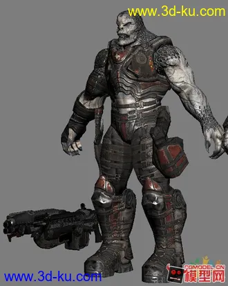 战争机器次时代怪物外星人模型的图片
