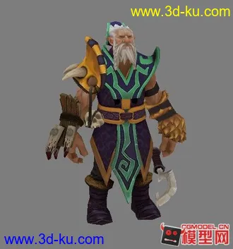 一套dota2模型合集 22个（max8）的图片