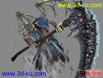 3D打印模型暗黑血統2資源合集③ 混沌形態 收割者的图片
