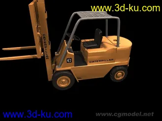 3D打印模型汽车搬运工------叉车的图片