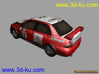 3D打印模型内部资料 建模贴图超级精到的汽车的图片
