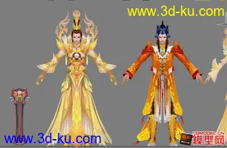 3D打印模型诛仙 时装大合集的图片