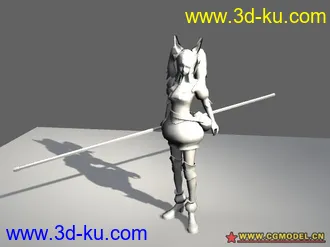 3D打印模型魔法少女~~~的图片